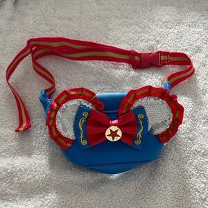 Disney Parks Loungefly Minnie's Main Attraction Dumbo Fanny Pack Bum Bag